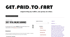 Desktop Screenshot of getpaidtofart.com